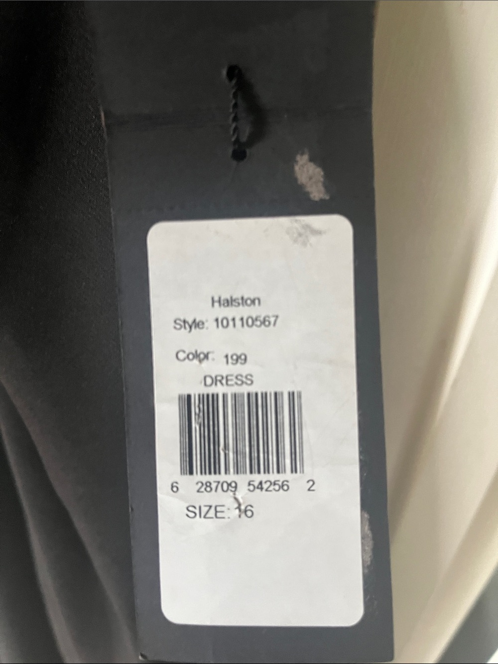 Halston Black Dress - Classic Black